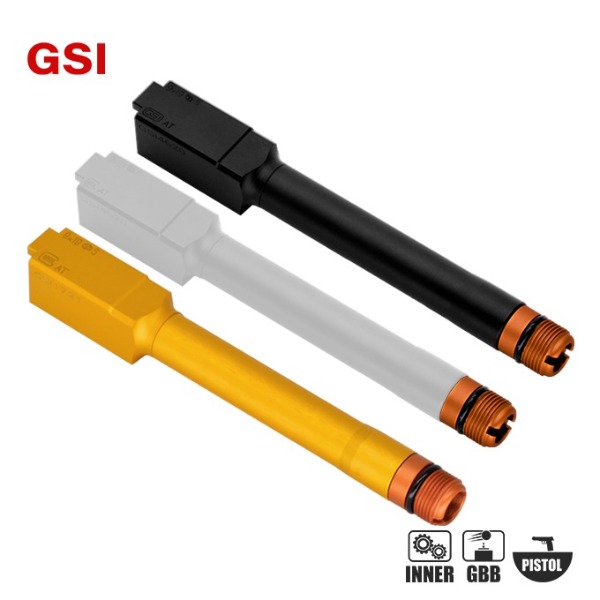 [GSI] Non Tilting Outer Barrel For WE G17 GEN5 [색상선택- GOLD/ SILVER/ BLACK]