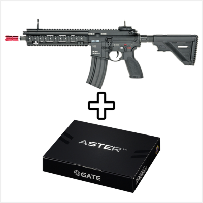 [한정판매] [VFC] IRIS Custom UMAREX HK416A5 AEG (BK) + [GATE] ASTER V2 전자트리거