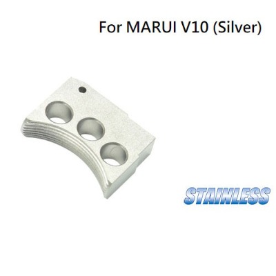 [GUARDER] 가더 3 Holes Stainless Trigger For MARUI V10 (Silver)