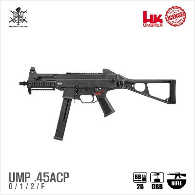 [VFC] Umarex UMP .45ACP DX Version [사이드/상부/언더 레일추가]