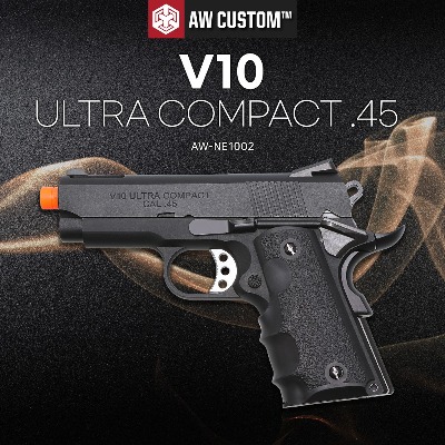 [AW CUSTOM] 음각 V10 Ultra Compact .45
